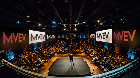 Large crowd at mvev event